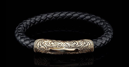 'Milan' Braided Leather Bracelet