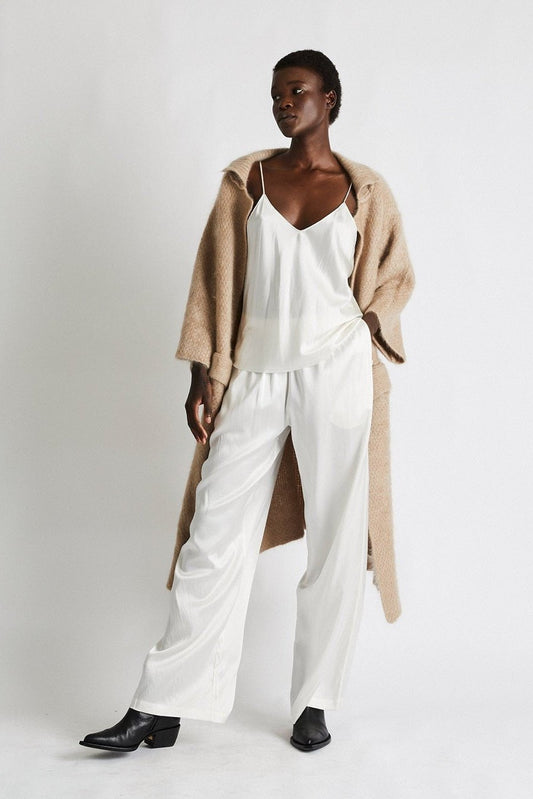 + Beryll Lena Silk Pants | Off-White